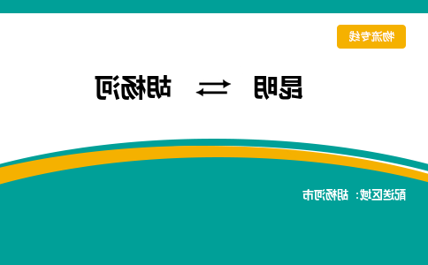 昆明到胡杨河物流专线-昆明至胡杨河货运公司